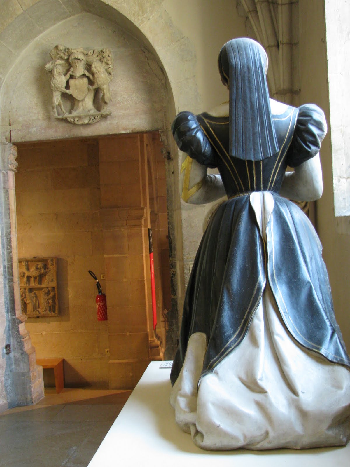 1571 - scultpure pour le monument funéraire d'Antoinette de Fontette