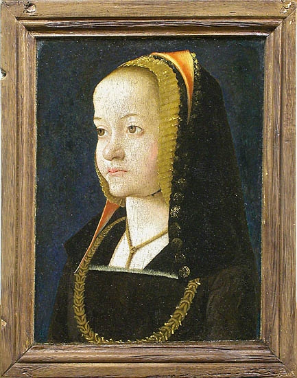1500 c - Jean PERREAL - Portrait de femme