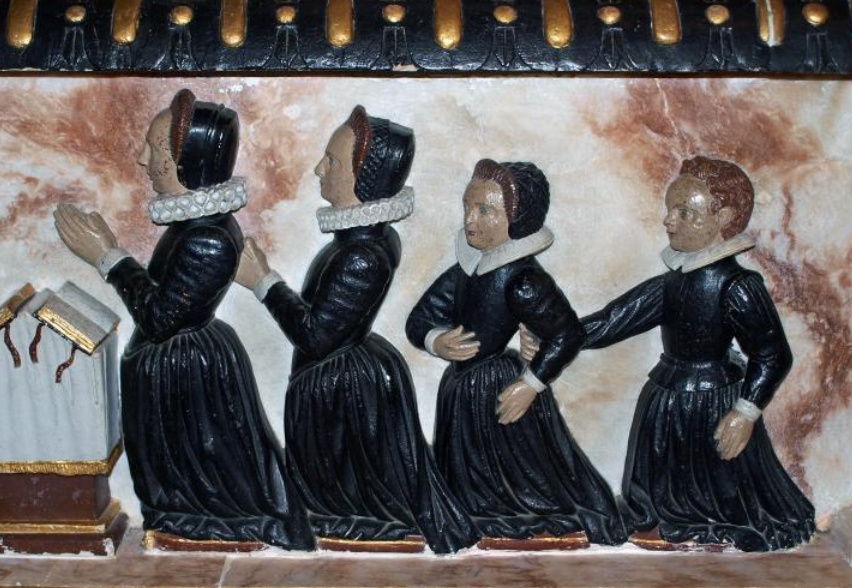 1599 - from the tomb of Sir Edward Denny