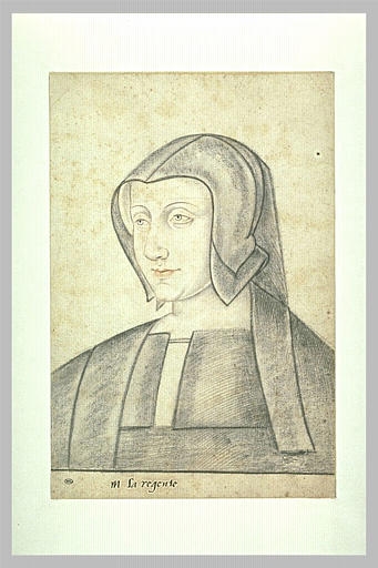 1525 (estimated) - Portrait de la régente, Louise de Savoie