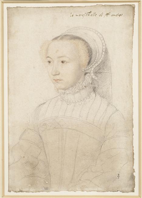 1545 - Portrait de Marguerite de Lustrac - Clouet