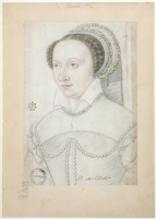 date unknown, after 1540 - Françoise de la Rochefoucauld, comtesse de Candale - from Le Recueil des Arts et Métiers