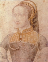 1548 (approx) Jeanne d'Albret - School of Jean Clouet