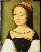 1530s - Madeleine d'Ecosse (1520-1537) by Corneille de Lyon
