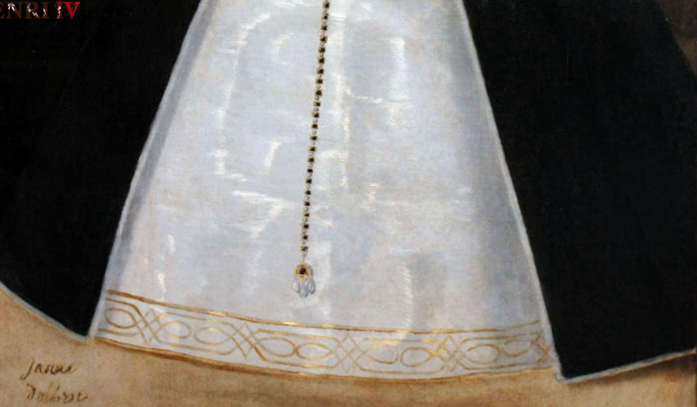 1560s ? (before 1572) - Jeanne d'Albret - skirt hem