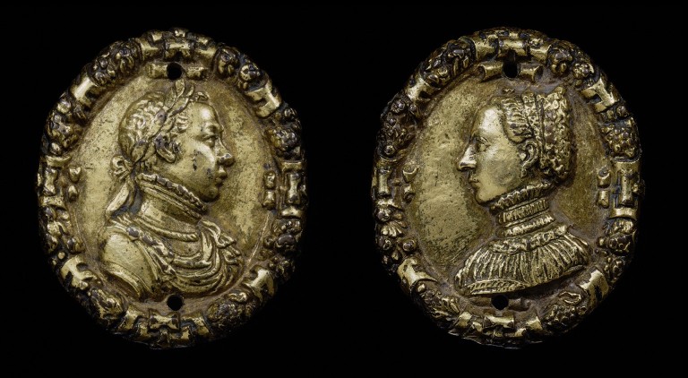 1558 - Médaille ovale - http://gallica2.bnf.fr/ark:/12148/btv1b7700186f