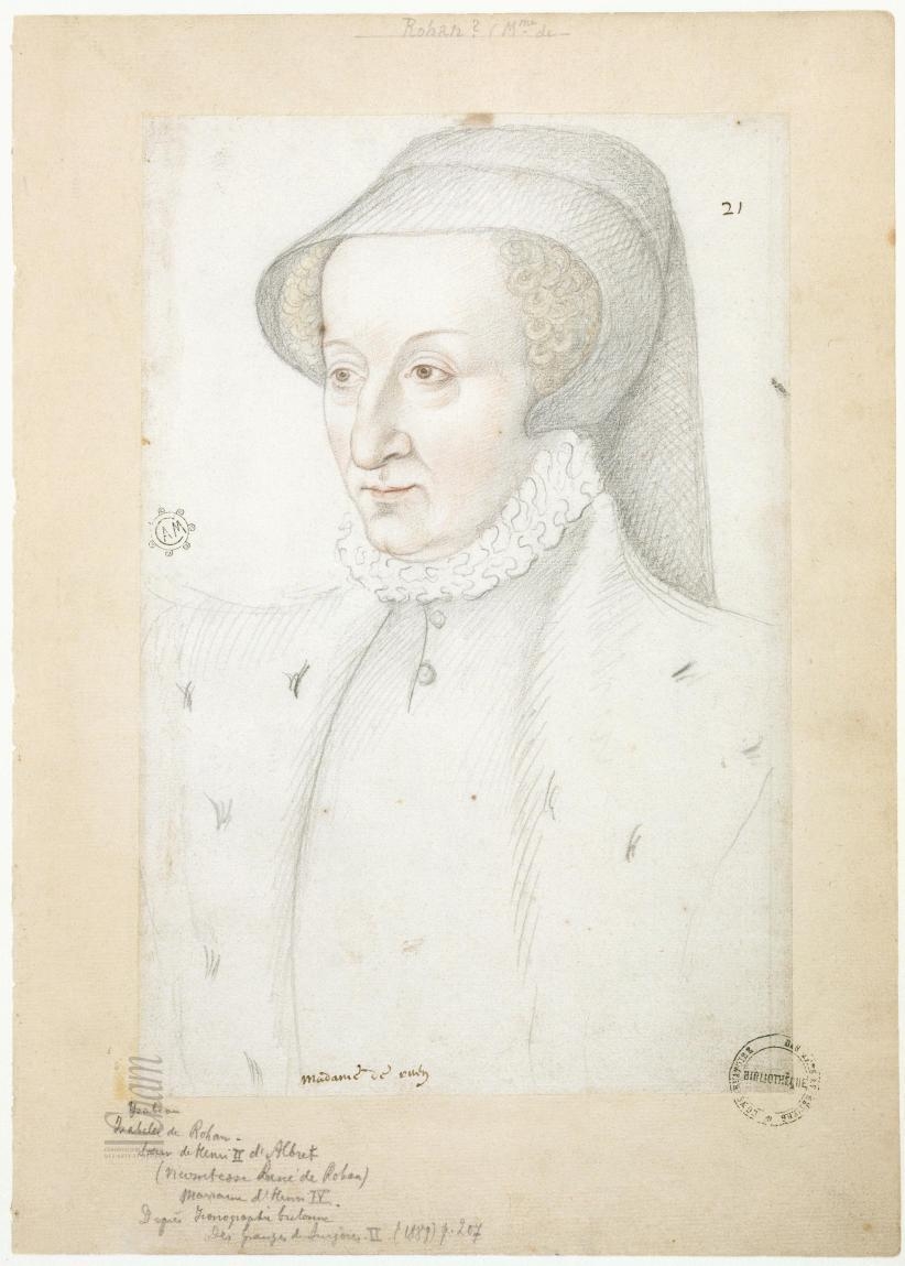 1550 (approx) - Isabelle d’Albret, dame de Rohan