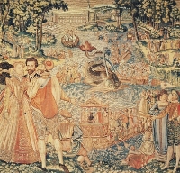 1565 - Water Festival at Bayonne. Valois Tapestry