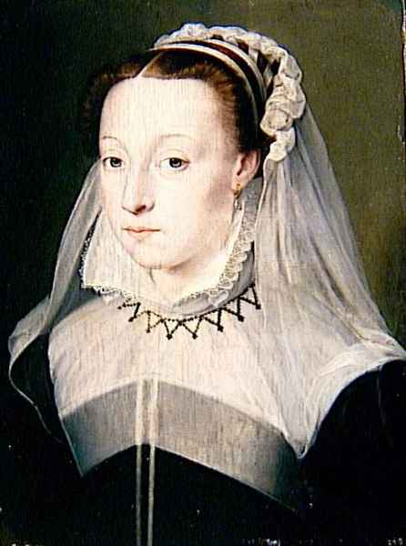 1596 (approx) - unknown woman, previously said to be Antoinette d'Orleans - school of Clouet