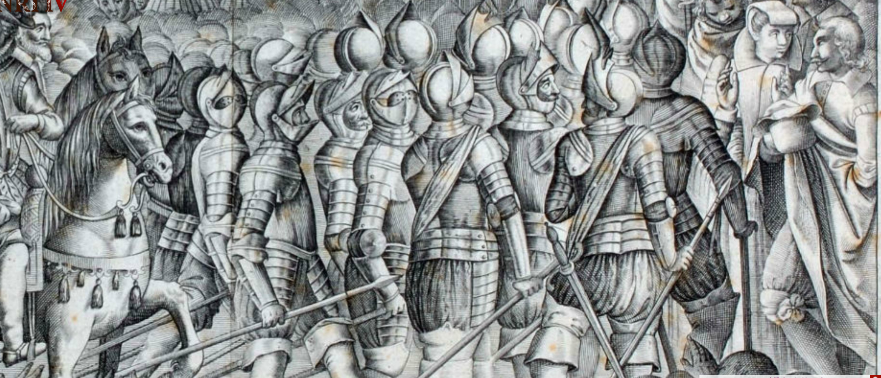 1594 - Henry IV allant a Notre-Damme - by Leon Gautier