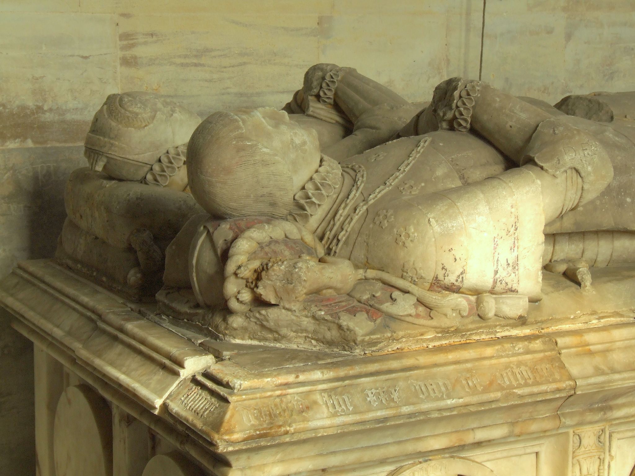 1558 - Monument of Thomas Denton (died 1558) and his wife