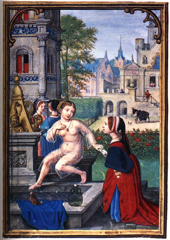 1530s - Bathsheba, by Simon Bening,
