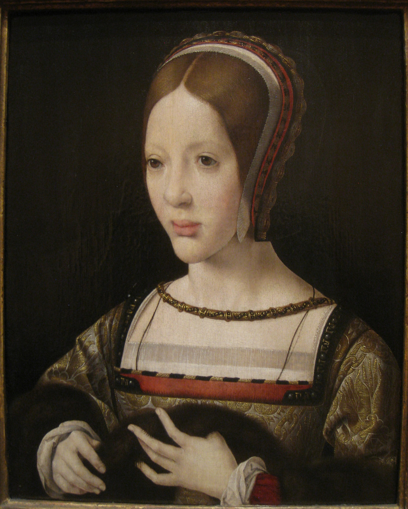 1516 - Queen Eleanor of Austria by Mabuse