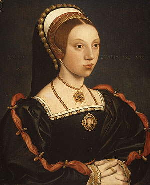 1543 - Portrait of a young woman - Holbein