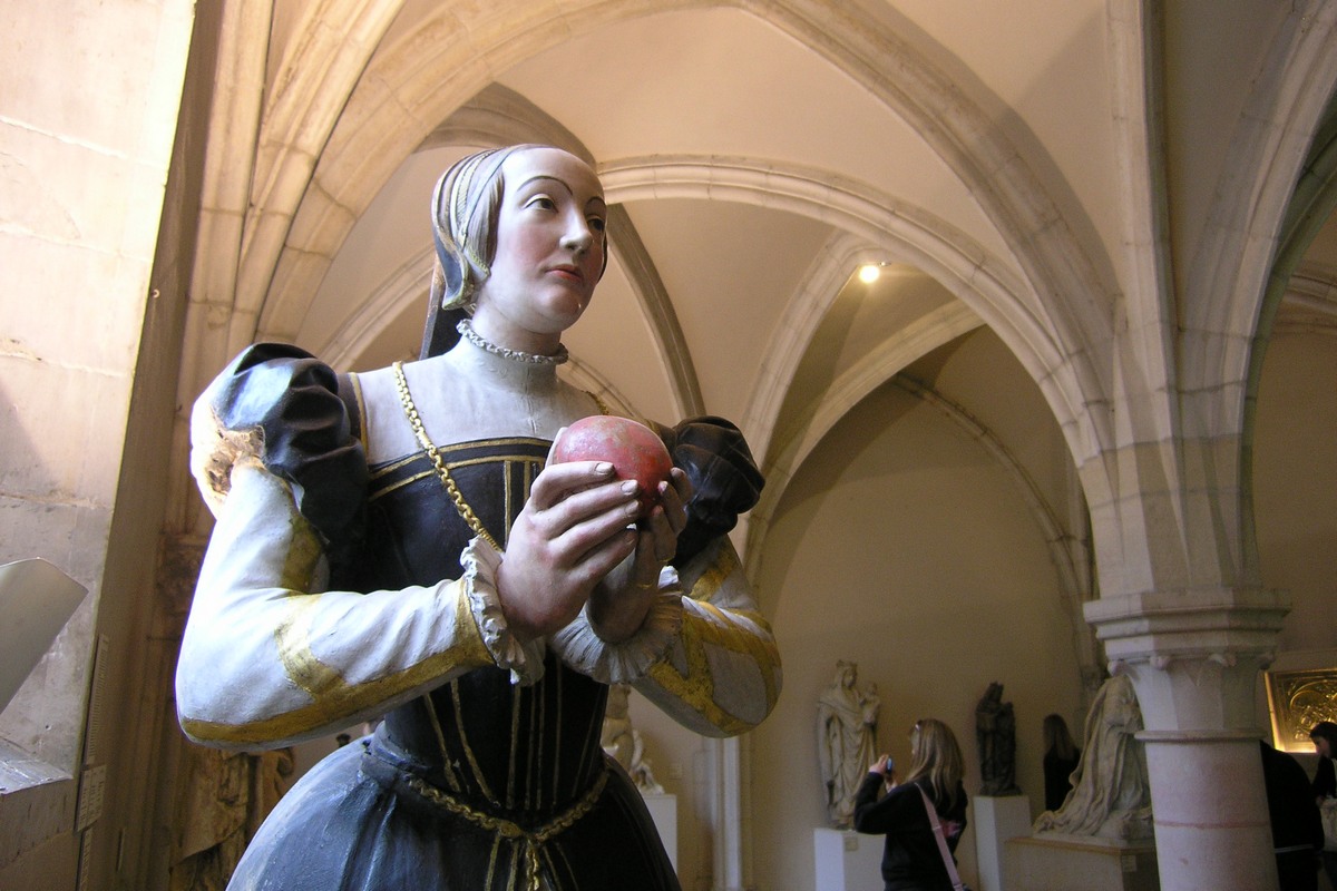 1571 - scultpure pour le monument funéraire d'Antoinette de Fontette