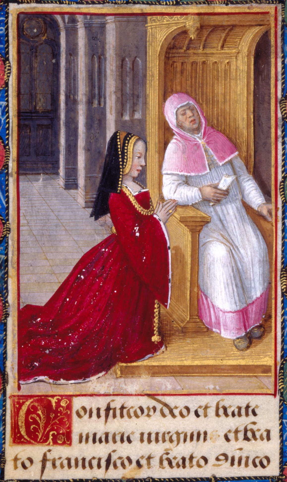 1492 - Anne de Bretagne at Confession