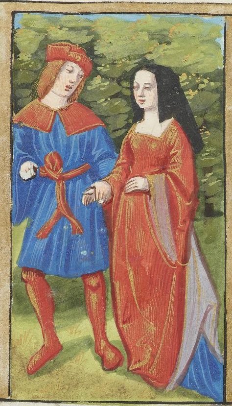 1495 - 98 - Young Love in the Spring Illuminated by the Master of Philippe of Guelders and the Master of Jacques de Besançon