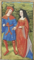 1495 - 98 - Young Love in the Spring Illuminated by the Master of Philippe of Guelders and the Master of Jacques de Besançon