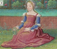 1517 - 1520 - Young Love in the Spring - Album of Calendar Miniatures, at Tours, Illuminated by the Master of Claude de France