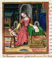 1505 - Medea from book Vie Des Femmes Celebres - artist unknown (french school)