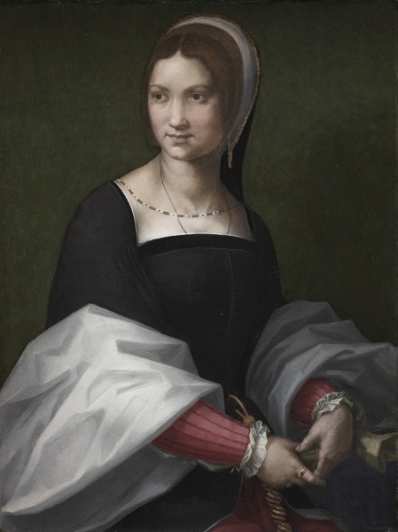 1518 - Portrait of a woman - Andrea del Sarto (del Sarto was in France at the time as a guest of Francis I)