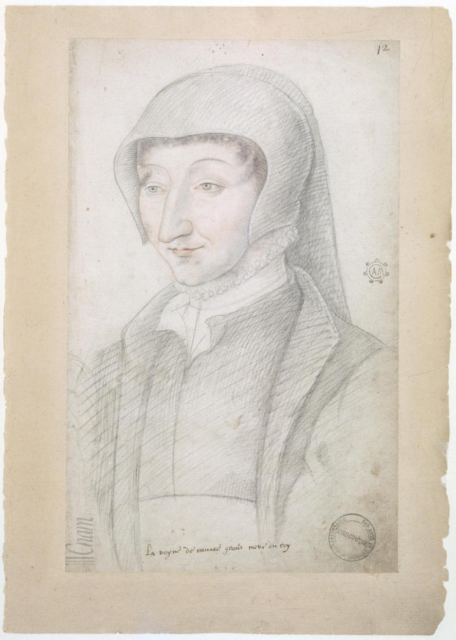 date uknown - Marguerite de Valois sister of François I - from Le Recueil des Arts et Métiers