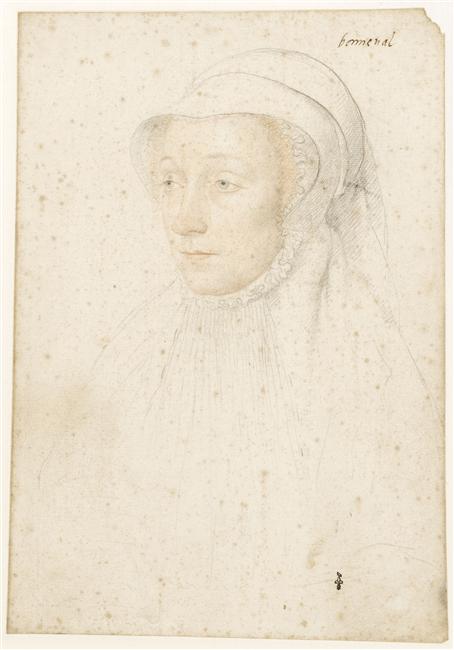 1540 (approx) - Renée de Bonneval (1515-vers 1550) - Jean Clouet - prior to 1540