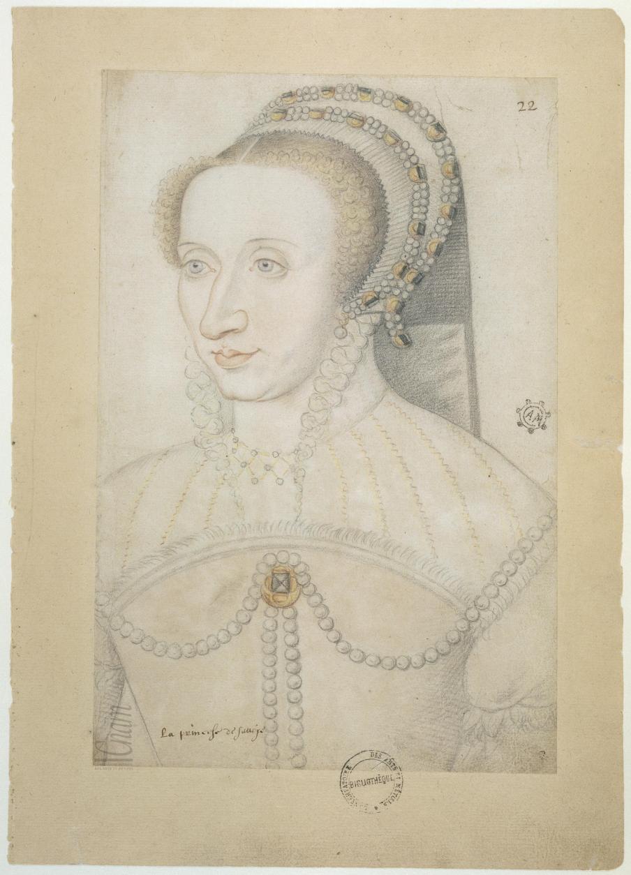 date unknown -Marguerite de France, daughter of Francois I - Le "Recueil des Arts et Métiers"