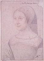 1534 - Marie de Bourbon, fille de Charles duc de Vendôme (1515-1538) - Jean Clouet