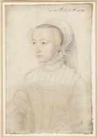 1545 - Portrait de Marguerite de Lustrac - Clouet