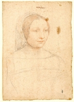 1535 - school of Jean Clouet - Marie de Monchenu, demoiselle de Macy - http://www.culture.gouv.fr