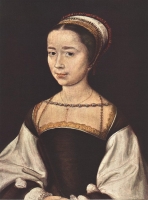 1530s -Portrait of a Woman by CORNEILLE DE LYON
