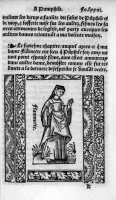 1532 - engraving from Illustrations de Flammette, complainte des tristes amours de Flammette à son amy Pamphile