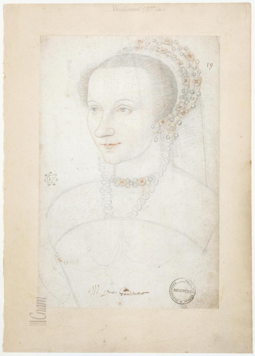 1550 (approx) - Marguerite d’Egmont, comtesse de Vaudemont - became comtesse de Vaudemont in 1548 and died 1554)