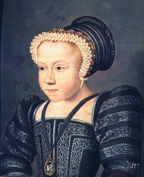 1550 (approx) - Margaret, Queen of Navarre, as a child - French school