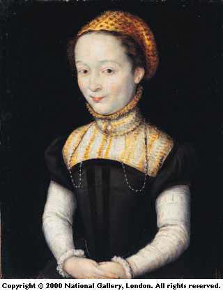 1550 (estimated) - Portrait of a Woman - CORNEILLE de Lyon
