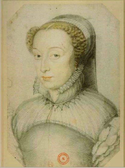 date unknown - Catherine de Medici (widowed) - Clouet