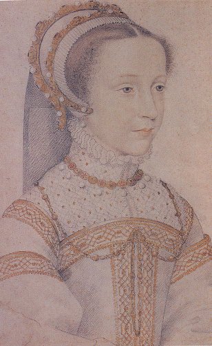 1555 - Mary Queen of Scotts (at age 13)