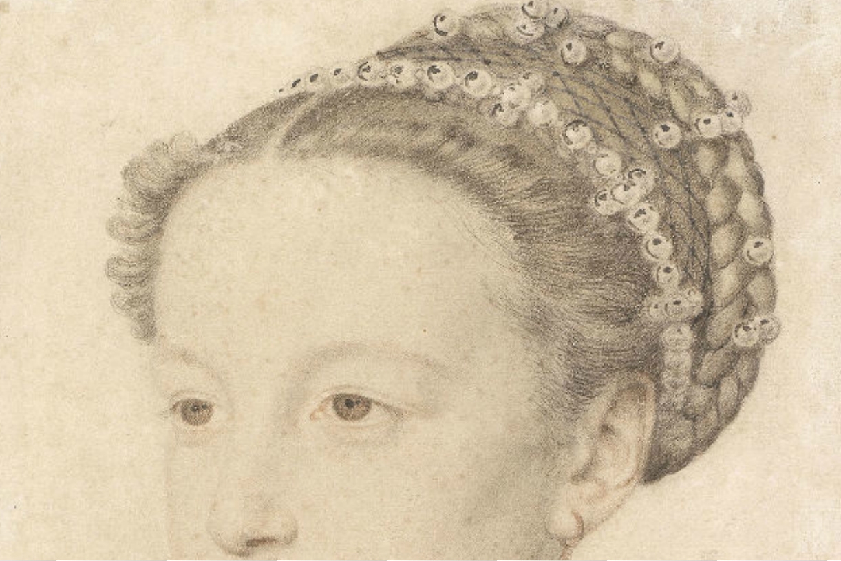 1559 - Queen Margot as a child - by Francois Clouet