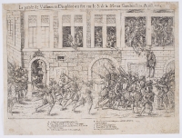 1562 - La prise de Vallence en Dauphiné où fut tué le sieur de la Motte Gondrin
