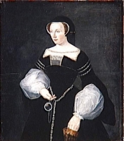 1550 (approx) - Diane de Poitiers after François Clouet (Versailles)