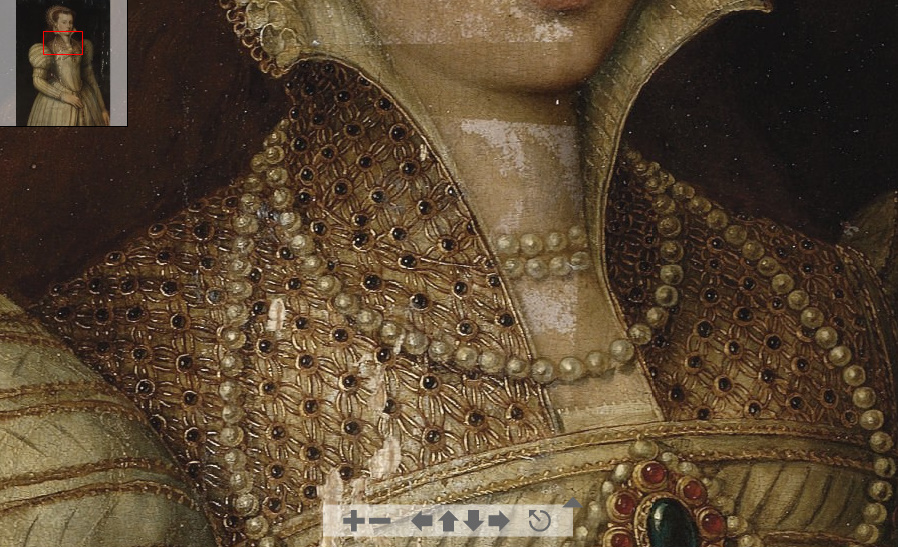 date unknown - a noblewoman (detail) - image from Christies' auction