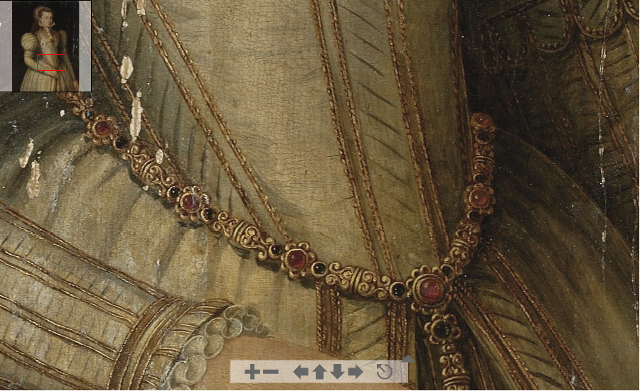 date unknown - a noblewoman (detail) - image from Christies' auction