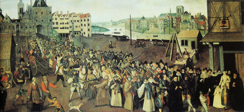 1590 - The procession of the catholic league